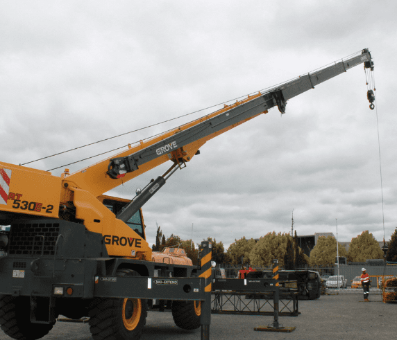 C2 Crane Ticket Perth. C2 Crane being used at the Perth Saferight Facility.