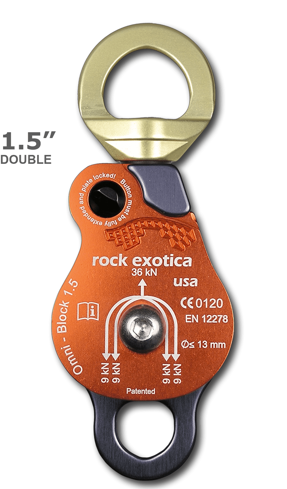 Rock Exotica | Omni Block Swivel Pulley Single - Image 2